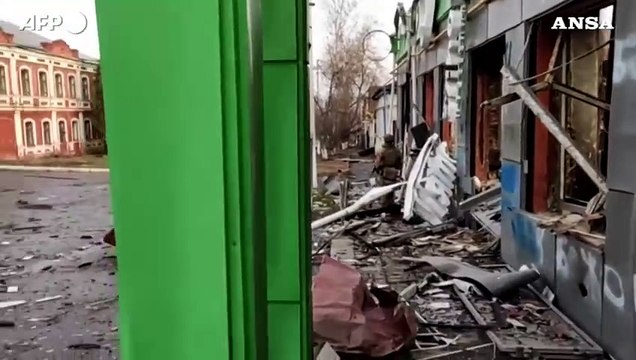 Sudzha, macerie ovunque nella cittadina del Kursk ripresa dai russi