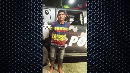 b'Homens presos por trfico de drogas na Terra Firme '