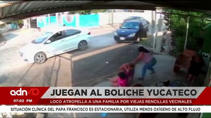 Loco atropella a una familia en la puerta de su casa en Kanasín, Yucatán I Ciudad Desnuda
