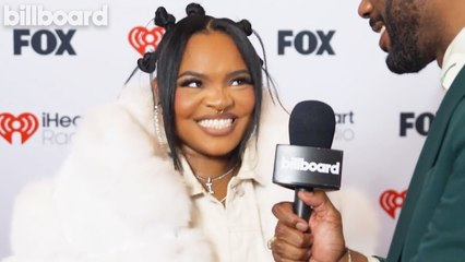 Inayah Grew Up With Studying Artists Like Mariah Carey | iHeartRadio Music Awards 2025
