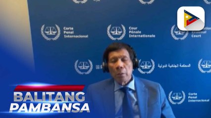 Interim release kay dating Pres. Duterte, posibleng hindi pagbigyan ng ICC