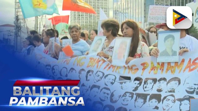 Ilang kaanak ng umano'y EJK victims, itinuturing na masuwerte si dating Pres. Duterte dahil dumadaan siya sa due process