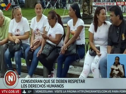 Caraqueños condenan violación de los DD. HH. contra migrantes venezolanos encarcelados ilegalmente