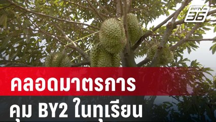 เปิดประกาศ คลอดมาตรการคุม BY2 ในทุเรียน | โชว์ข่าวเช้านี้ | 18 มี.ค. 68