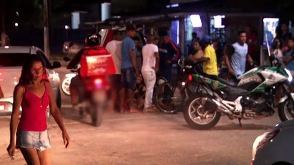 b'Acidente com duas vtimas na Transmangueiro'