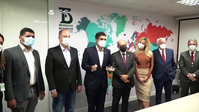 b'Governador do Par viaja para Sao Paulo para buscar primeiras doses da Coronavac '