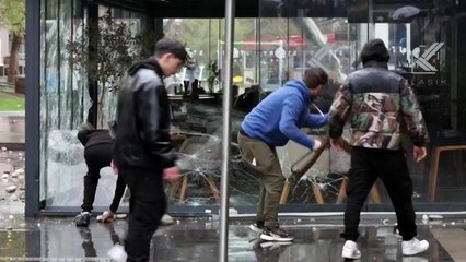 Group attacks pub said to belong to owner of nightclub where fire killed 59