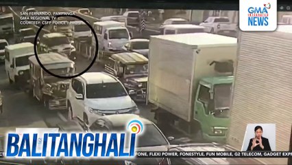 2 suspek sa pag-carnap ng SUV, naaresto matapos maipit sa traffic | Balitanghali