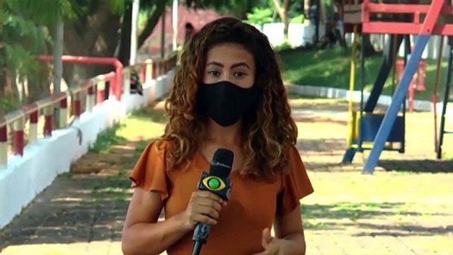 b'Cachorro sofre maus-tratos em Altamira'