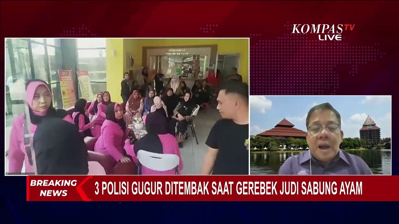 3 Polisi Gugur saat Gerebek Judi Sabung Ayam, Kriminolog UI: Ada Dugaan Kegagalan Intelijen