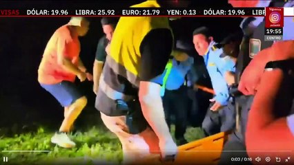 Aeronave con al menos 15 personas cae al mar en Roatán, Honduras