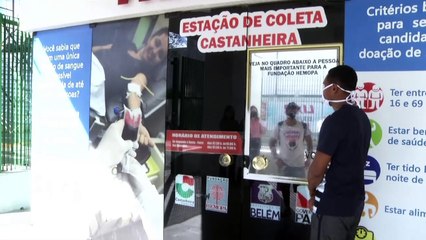 b'Hemopa retorna com posto de coleta em Shopping'