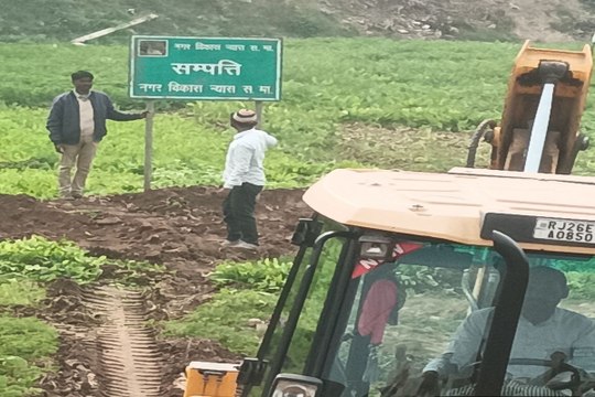 swm news...यहां चल रहा फर्जी पट््टों का खेल, नाले पर कर लिया अतिक्रमण