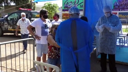 b'Policlnica Itinerante em ao em Marab'