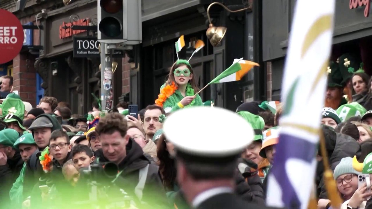 Thousands gather in Dublin for St. Patrick's Day parade