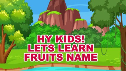 FRUITS NAME IN ENGLISH! FRUITS NAME FOR KIDS!Pupilplanet | Kindergarten learning videos| Fruits name in English for kindergarten| Fruits name#TRENDING