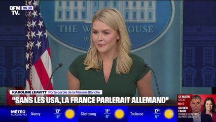 "'C'est grâce aux États-Unis que les Français ne parlent pas allemand": La Maison Blanche répond à Raphaël Glucksmann, qui souhaite le retour de la statue de la Liberté en France