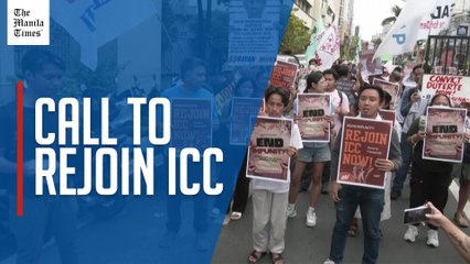 Filipino human rights activists demand PH government rejoin ICC