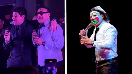 Eduin Caz canta en vivo en la lujosa boda de Brincos Dieras