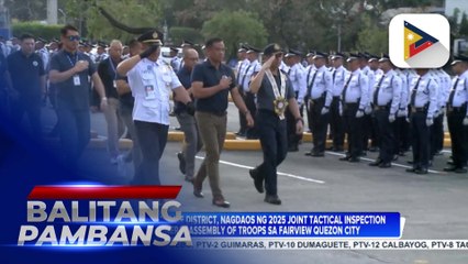 QCPD, nagdaos ng 2025 Joint Tactical Inspection and General Assembly of Troops sa Fairview, Quezon City
