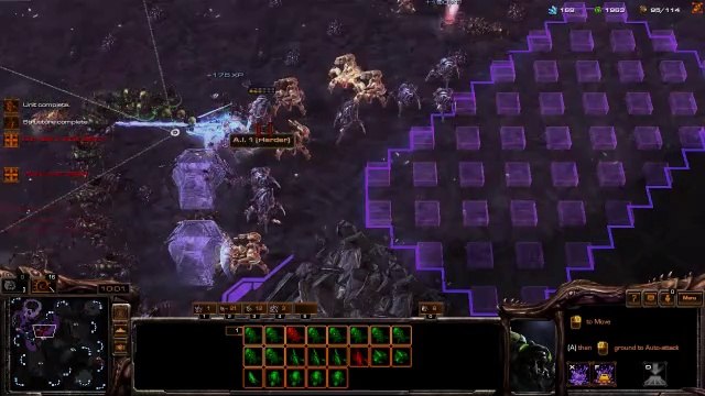 [SC2]No.0356 Great ZERG Player vs Harder-Level ZERG A.I, LOSS[Macro-ni Mass-Queen].CUT.01'32-13'25