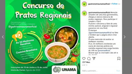 b'Universidade cria concurso digital de culinria '