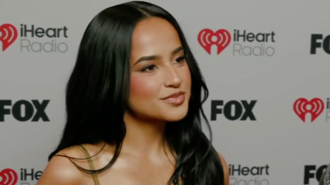 Becky G Shares Her Manifestations for Future Movie Projects | iHeartRadio Music Awards 2025