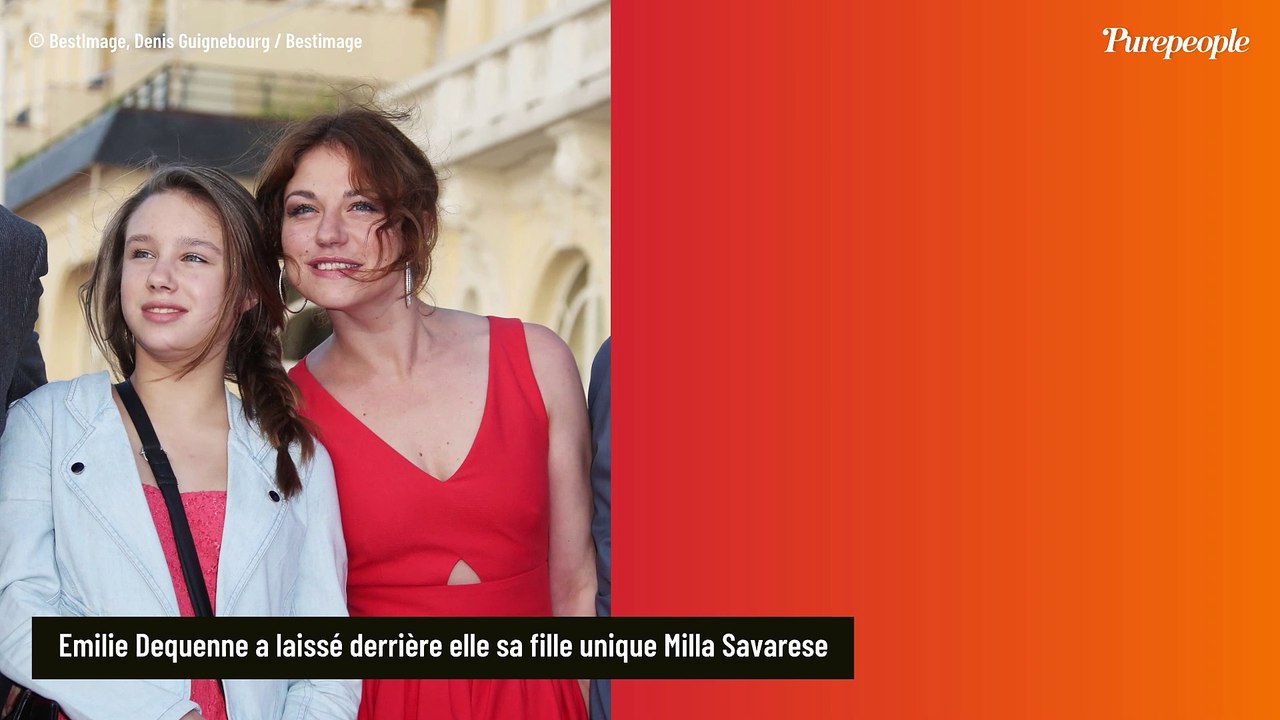 "Tu me manques" : la fille d'Emilie Dequenne réagit pour la première fois à la disparition prématurée de sa mère