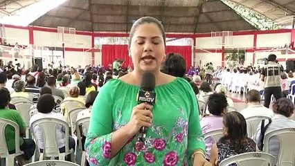 b'Abertura da Campanha da Fraternidade em Belm'