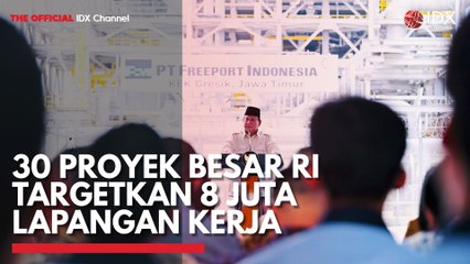 30 Proyek Besar RI Targetkan 8 Juta Lapangan Kerja
