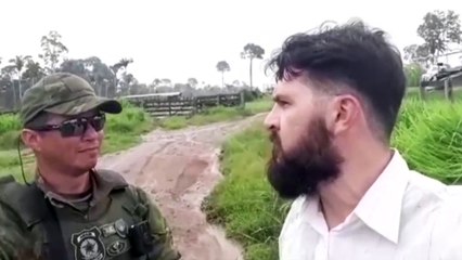 b'Antroplogo preso ao tentar impedir fiscalizao do Ibama em terra indgena '