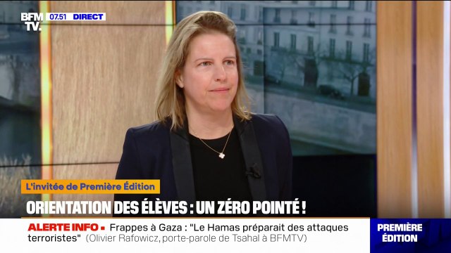 Orientation scolaire: Les mauvaises orientations coûtent à peu près entre trois et quatre milliards d'euros par an , estime Paola Fabiani (vice-présidente du Medef)