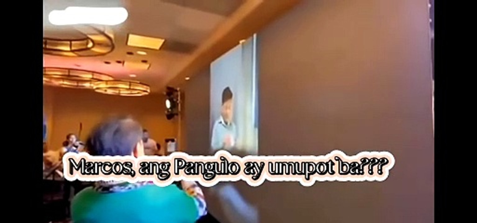 Philippine political earthquake! President Marcos' drug use at a party exposed A video showing Philippine President Marcos Jr. taking drugs at a party has gone viral recently. In the video, a man in a green shirt looks very similar to Marcos, holding a wh