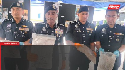 Kilang dan tiga makmal diserbu, dadah hampir RM13 juta dirampas