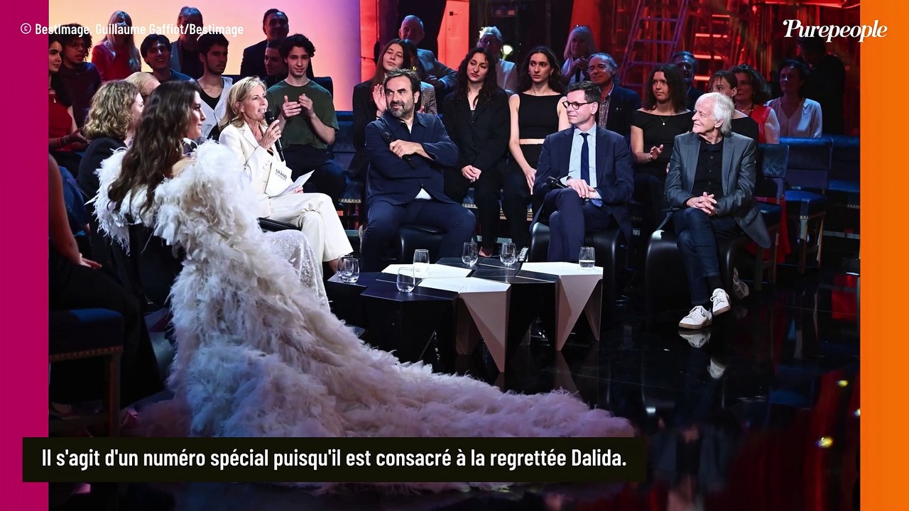 Claire Chazal et André Manoukian rendent hommage à Dalida dans Le Grand Echiquier
