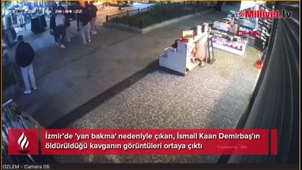 İzmir'de 'yan baktın' cinayeti! Saldırı anı kamerada
