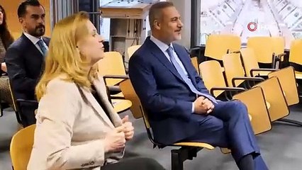 Bakan Fidan, Avrupa Nükleer Araştırma Merkezi’ni ziyaret etti