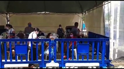 b'Pacientes do Hospital Abelardo Santos falam com familiares por Telechamadas'