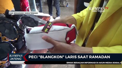 Peci Blangkon Laris Saat Ramadan