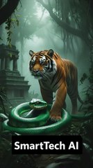 Tiger vs Snake: A Battle of the Wild