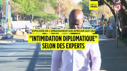 USA : l'expulsion de l'ambassadeur sud-africain qualifiée d'"intimidation"