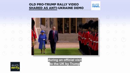 Old pro-Trump rally video resurfaces as anti-Ukraine protest