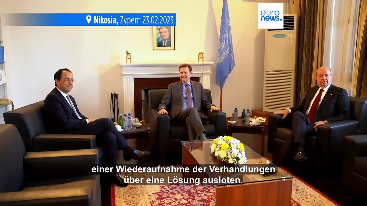 Zyperns Staats- und Regierungschefs treffen sich zu Friedensgesprächen