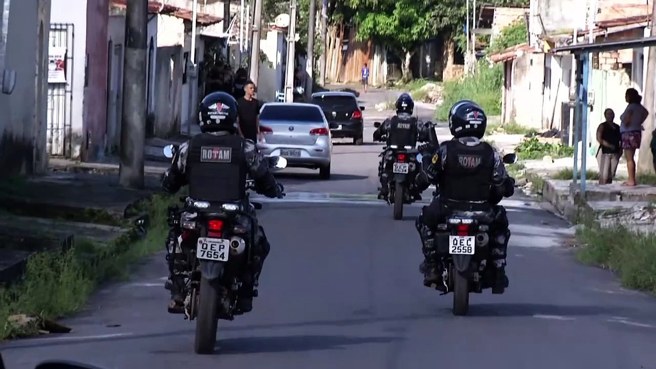 b'Policial baleada em Ananindeua '