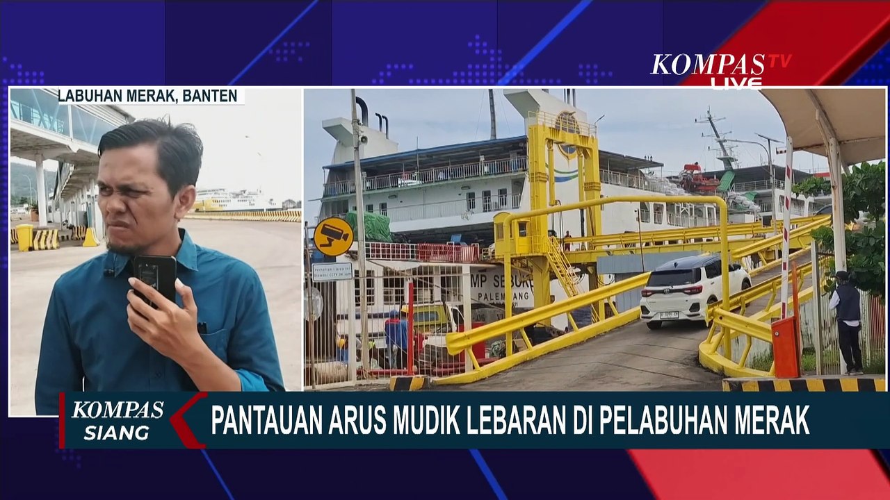 Warga Pilih Mudik Lebih Awal, Begini Pantauan Arus di Pelabuhan Merak dan Tanjung Perak Surabaya