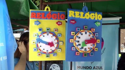 b'Feira colaborativa conscientiza sobre o autismo'