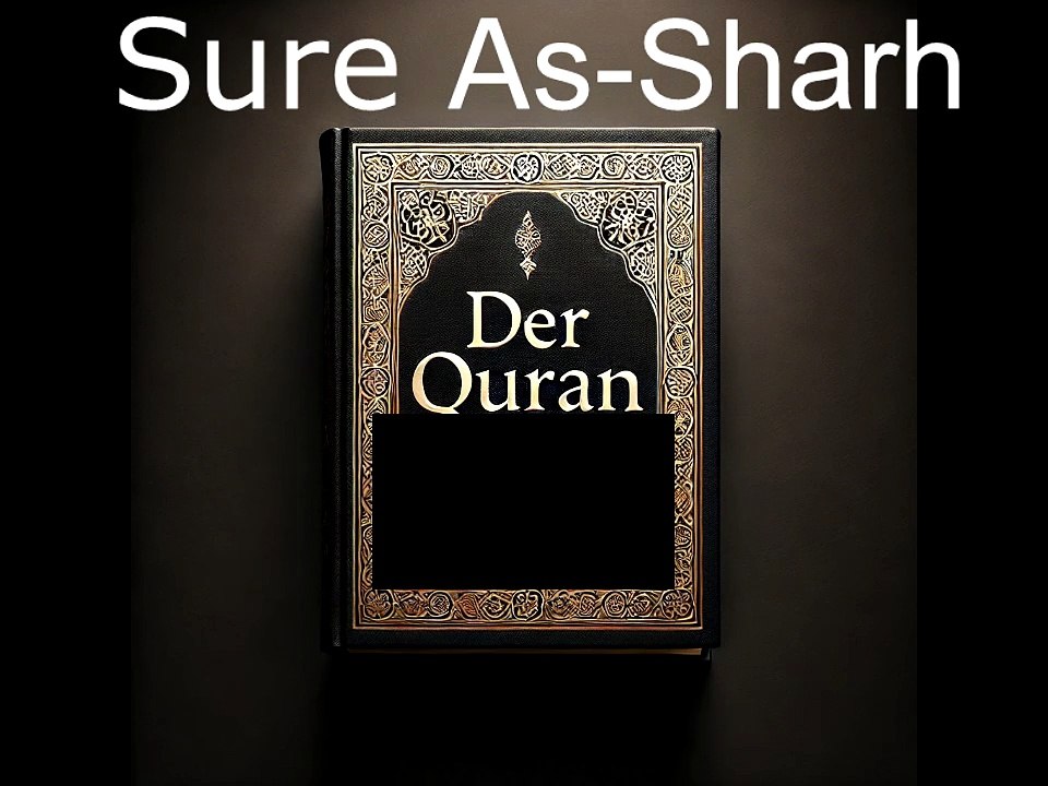 Der Quran auf Deutsch-Sure As Sharh (94)