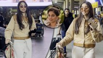 Bridgerton Fame Banita Sandhu Spotted at Mumbai Airport, Serving Major Sass and Style