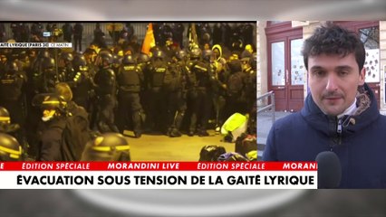 Paris : évacuation sous tension de la Gaîté Lyrique