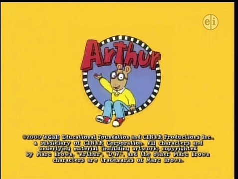 Cookie Jar Entertainment Inc/WGBH/(2000/2009) on Arthur Season 5 Funding